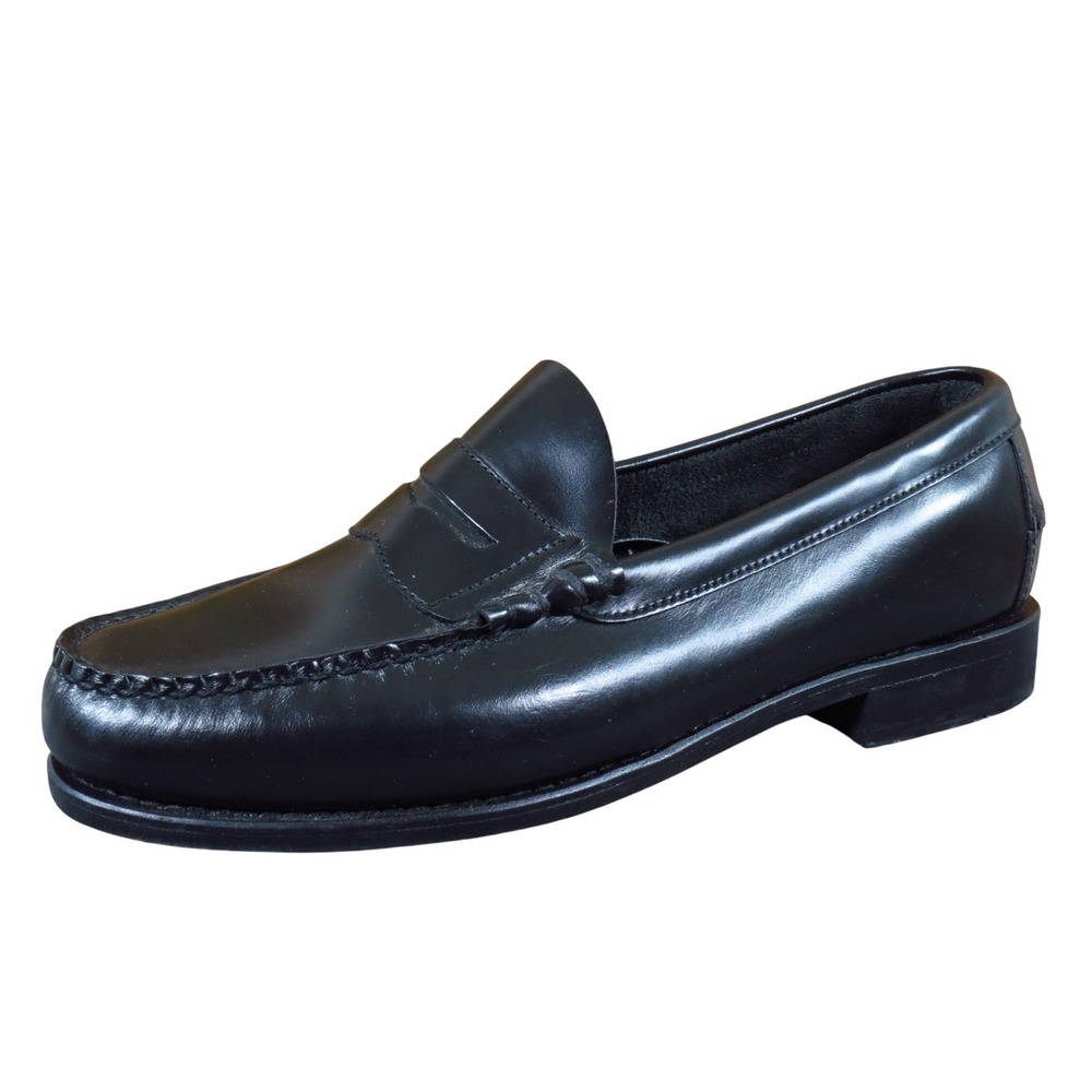 Dexter P640-1 Mens Penny Loafer Sz 9 Extra Wide Dress Professional Black Leather
